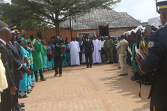 Archbishop's visit and commissioning of Fr's house